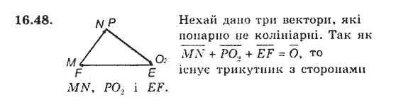 Геометрія 9 для класів з поглибленим вивченням математики Мерзляк А.Г., Полонський В.Б., Якір М.С. Задание 1648