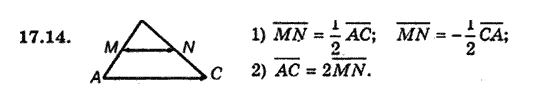 Геометрія 9 для класів з поглибленим вивченням математики Мерзляк А.Г., Полонський В.Б., Якір М.С. Задание 1714