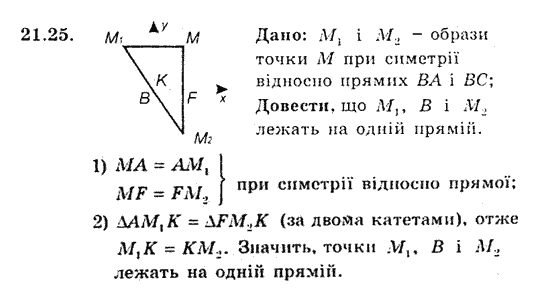 Геометрія 9 для класів з поглибленим вивченням математики Мерзляк А.Г., Полонський В.Б., Якір М.С. Задание 2125