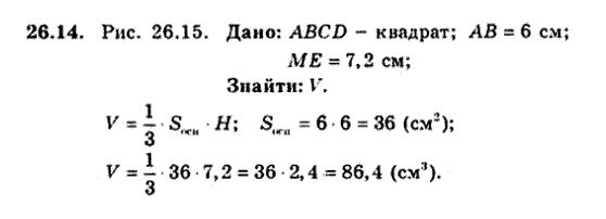 Геометрія 9 для класів з поглибленим вивченням математики Мерзляк А.Г., Полонський В.Б., Якір М.С. Задание 2614