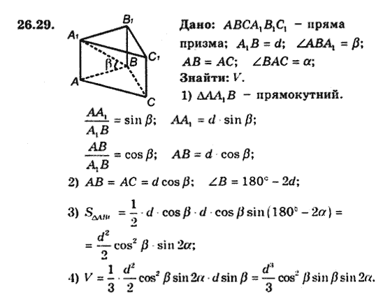 Геометрія 9 для класів з поглибленим вивченням математики Мерзляк А.Г., Полонський В.Б., Якір М.С. Задание 2629