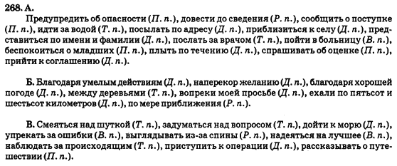 Русский язык 9 класс Полякова Т.М., Самонова Е.И., Приймак А.Н. Задание 268