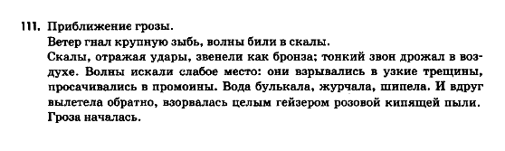 Русский язык 9 класс Гудзик И.Ф. Задание 111