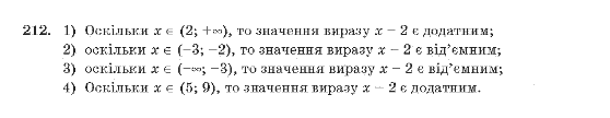 Алгебра 10 клас (Академічний рівень) Мерзляк А.Г. Задание 212