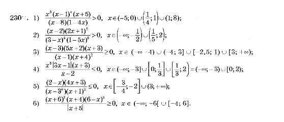 Алгебра 10 клас (Академічний рівень) Мерзляк А.Г. Задание 230