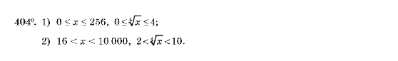 Алгебра 10 клас (Академічний рівень) Мерзляк А.Г. Задание 404