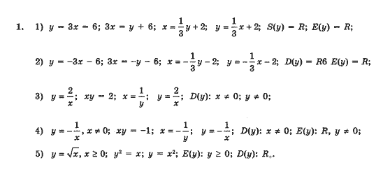 Алгебра 10 клас (Профільний рівень) Нелін Є.П. Задание 1