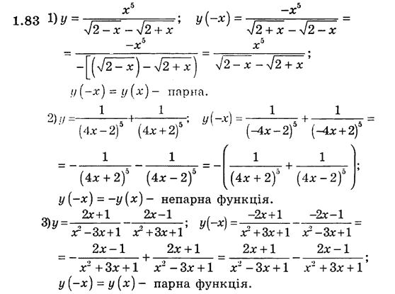 Алгебра для класів з поглибленим вивченням математики Мерзляк А.Г., Номіровський Д.А., Полонський В.Б., Якір М.С. Задание 183