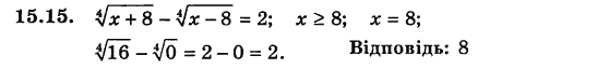 Алгебра для класів з поглибленим вивченням математики Мерзляк А.Г., Номіровський Д.А., Полонський В.Б., Якір М.С. Задание 1515