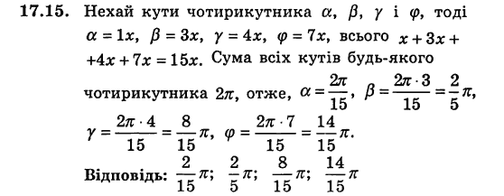 Алгебра для класів з поглибленим вивченням математики Мерзляк А.Г., Номіровський Д.А., Полонський В.Б., Якір М.С. Задание 1715