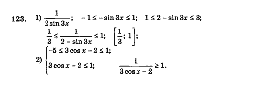 Алгебра і початки аналізу (збірник задач і контрольних робіт) Мерзляк А.Г., Полонський В.Б., Рабінович Ю.М., Якір М.С. Вариант 123