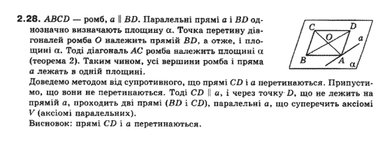 Геометрія 10 клас (Академічний рівень) Біляніна О.Я., Біляніна Г.І., Швець В.О. Задание 228