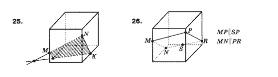 Геометрія 10 клас (Академічний рівень) Біляніна О.Я., Біляніна Г.І., Швець В.О. Задание 2526