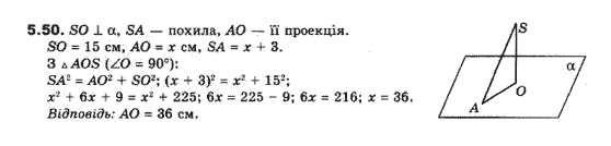 Геометрія 10 клас (Академічний рівень) Біляніна О.Я., Біляніна Г.І., Швець В.О. Задание 550