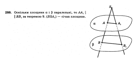 Геометрія 10 клас Бевз Г.П., Бевз В.Г., Владімірова Н.Г., Владіміров В.М. Задание 288