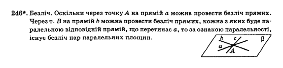 Геометрія 10 клас Бурда М.І., Тарасенкова Н.А. Задание 246