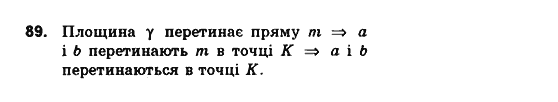 Геометрія 10 клас. Збірник задач і контрольних робіт з геометрії Мерзляк А.Г., Полонський В.Б., Рабінович Ю.М., Якір М.С. Вариант 89