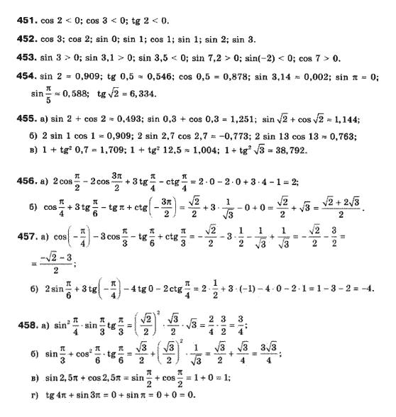 Математика (рівень стандарту) Бевз Г.П., Бевз В.Г., Владімірова Н.Г. Задание 451458