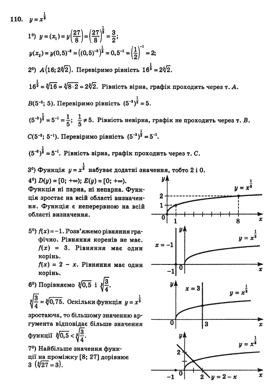 Математика Афанасьєва О.М. Задание 110