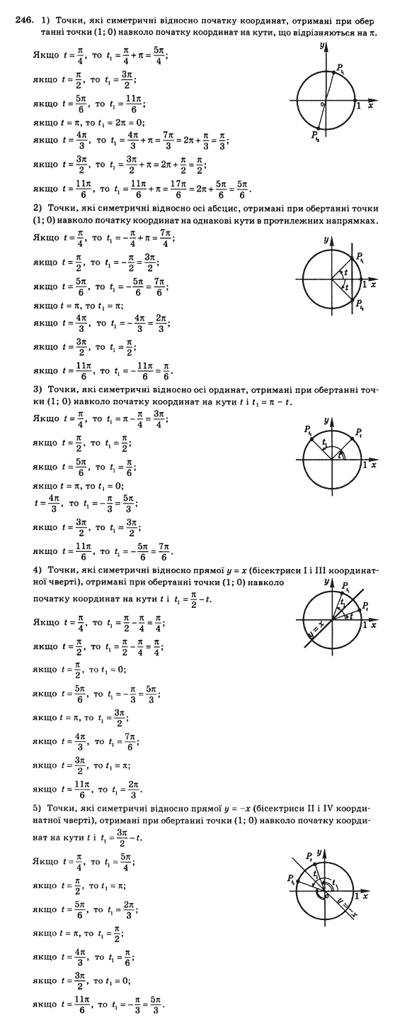 Математика Афанасьєва О.М. Задание 246