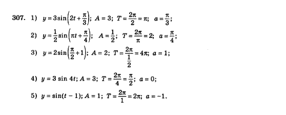 Математика Афанасьєва О.М. Задание 307