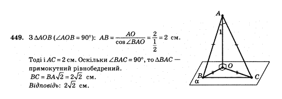 Математика Афанасьєва О.М. Задание 449
