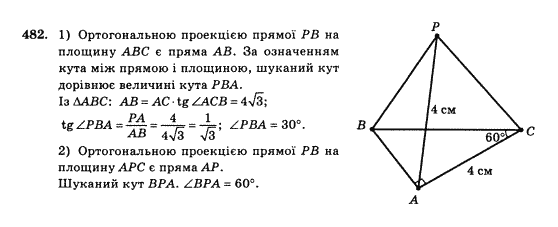 Математика Афанасьєва О.М. Задание 481
