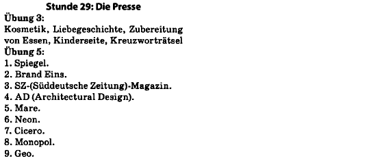 Німецька мова 10 клас С.І. Сотникова, Г.В. Гоголєва Задание 29