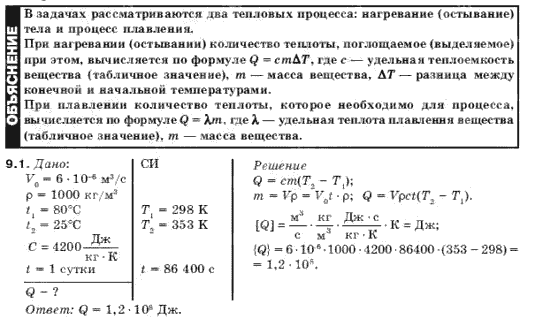 Физика 10 класс (для русских школ) Гончаренко С. У. Задание 91
