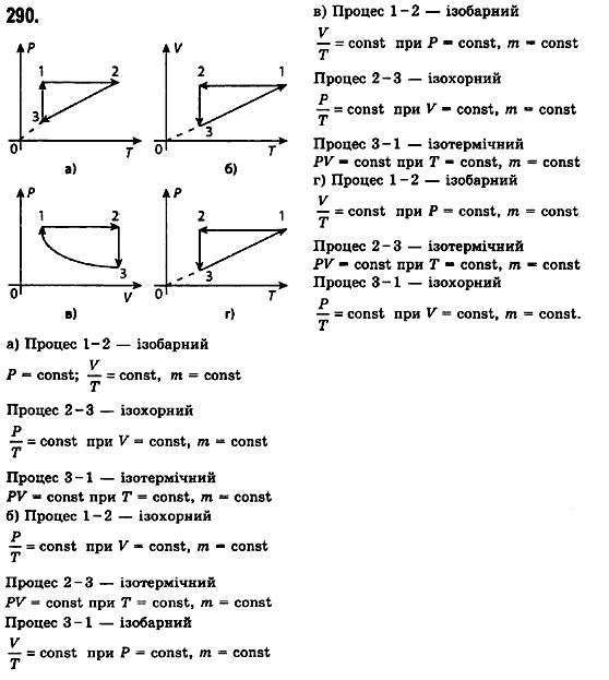 Фізика 10 клас (рівень стандарту) Сиротюк В.Д., Баштовий В.І. Задание 290