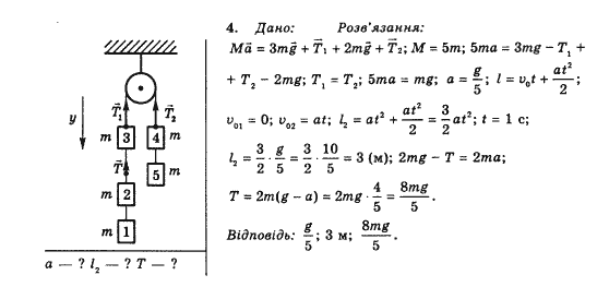 Фізика 10 клас (рівень стандарту) Коршак Є.В., Ляшенко О.І., Савченко В.Ф. Задание 4