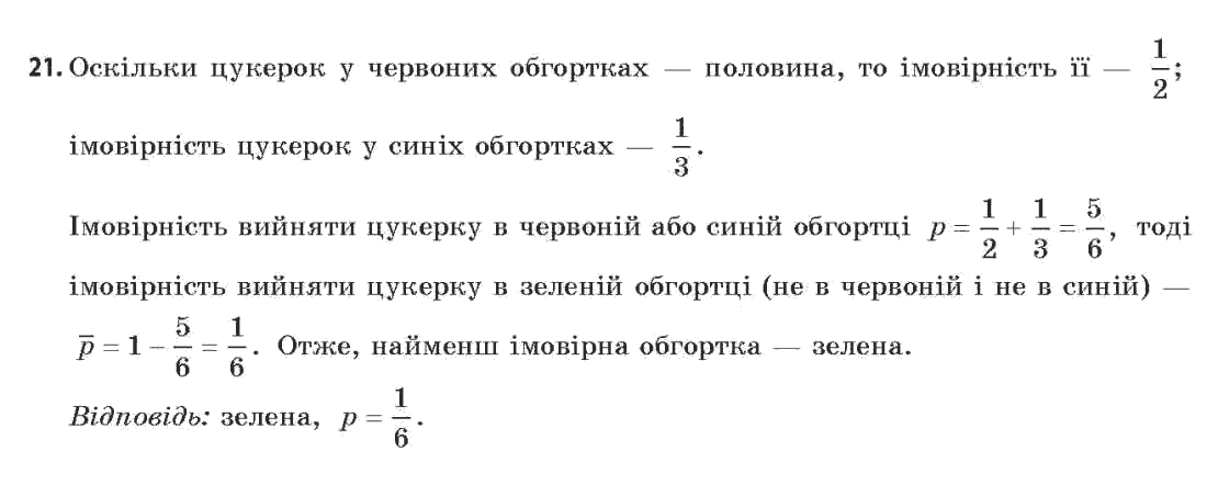 Алгебра (академічний, профільний рівні) Нелін Є.П., Долгова О.Є. Задание 21