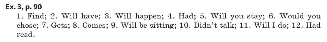 Англiйська мова 11 клас (рівень стандарту) О.Д. Карпюк Задание ex3p90