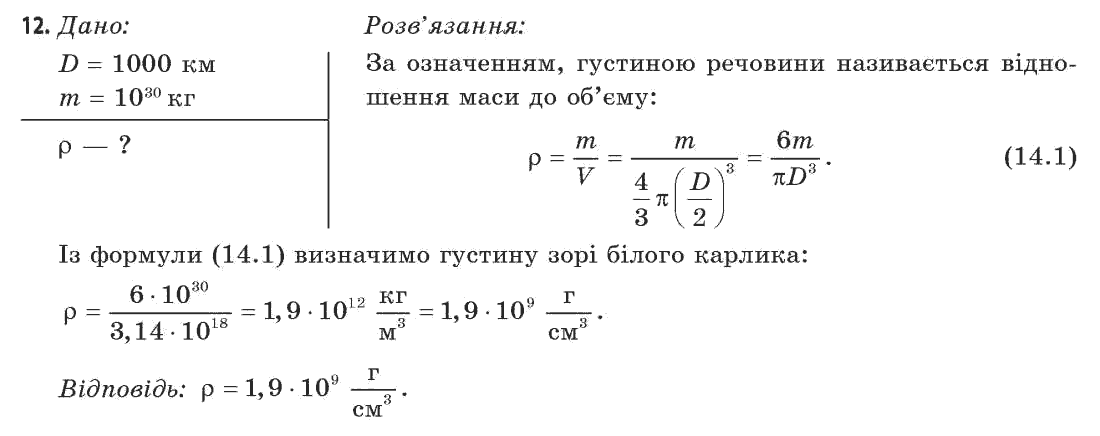 Астрономія (р-нь стандарту, академ. р-нь) М.П. Пришляк Задание 12