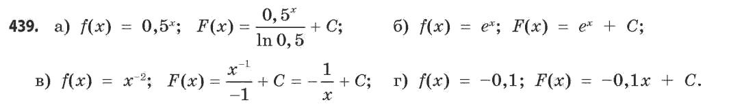 Математика (академічний рівень) Бевз Г.П., Бевз В.Г. Задание 439