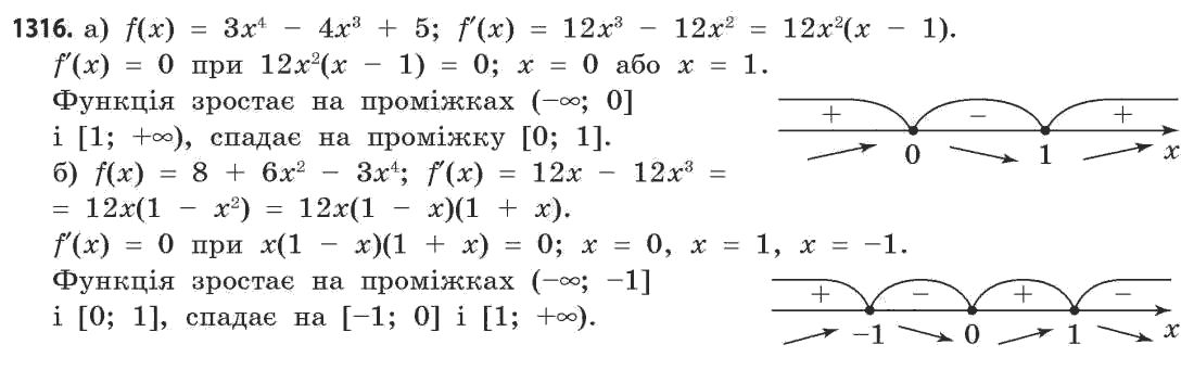 Математика (академічний рівень) Бевз Г.П., Бевз В.Г. Задание 1316