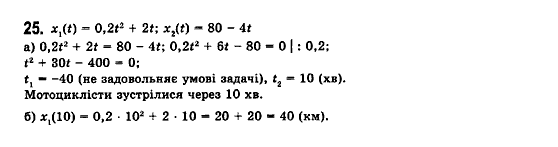 Математика (рівень стандарту) Бевз Г.П., Бевз В.Г., Владімірова Н.Г. Задание 23