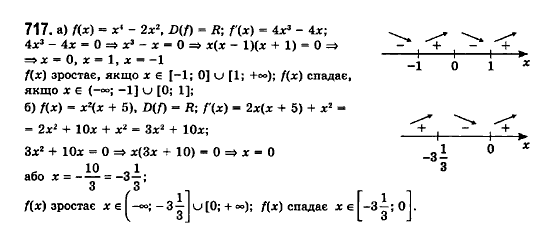Математика (рівень стандарту) Бевз Г.П., Бевз В.Г., Владімірова Н.Г. Задание 717