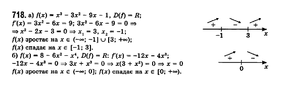 Математика (рівень стандарту) Бевз Г.П., Бевз В.Г., Владімірова Н.Г. Задание 718