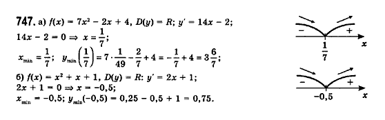 Математика (рівень стандарту) Бевз Г.П., Бевз В.Г., Владімірова Н.Г. Страница 747
