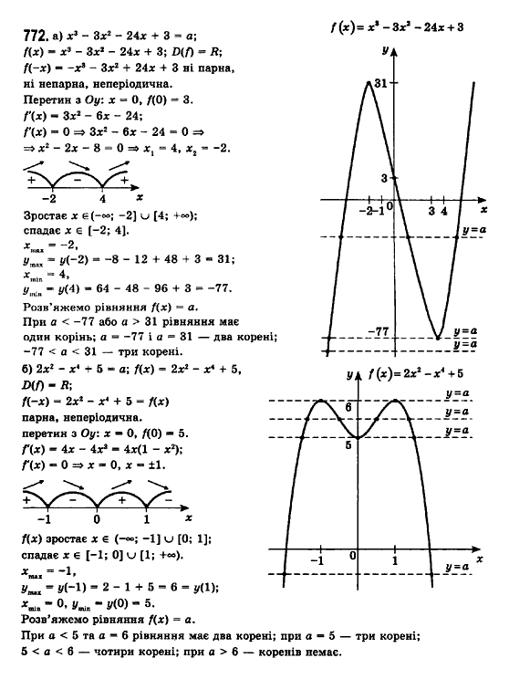 Математика (рівень стандарту) Бевз Г.П., Бевз В.Г., Владімірова Н.Г. Страница 772