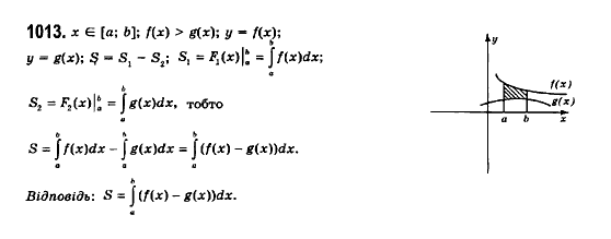 Математика (рівень стандарту) Бевз Г.П., Бевз В.Г., Владімірова Н.Г. Задание 1013