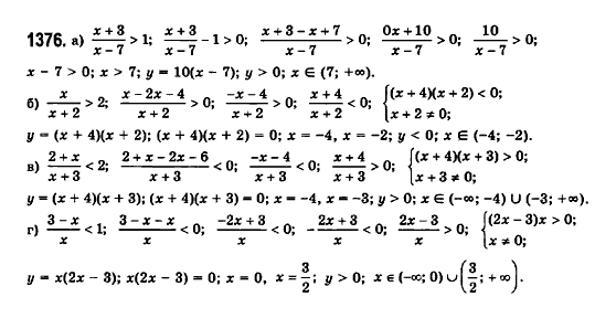 Математика (рівень стандарту) Бевз Г.П., Бевз В.Г., Владімірова Н.Г. Задание 1376