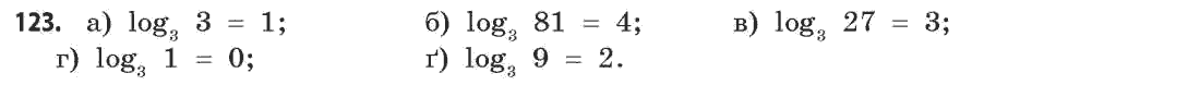 Математика (рівень стандарту) Бевз Г.П., Бевз В.Г. Задание 123