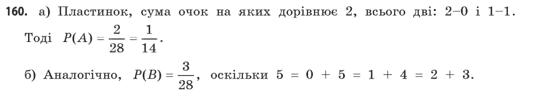 Математика (рівень стандарту) Бевз Г.П., Бевз В.Г. Задание 160