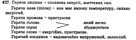 Українська мова 5 клас Н. Бондаренко, А. Ярмолюк Задание 427