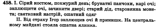 Українська мова 5 клас Н. Бондаренко, А. Ярмолюк Задание 458