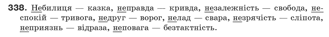 Рідна мова 6 клас О. Глазова, Ю. Кузнецов Задание 338