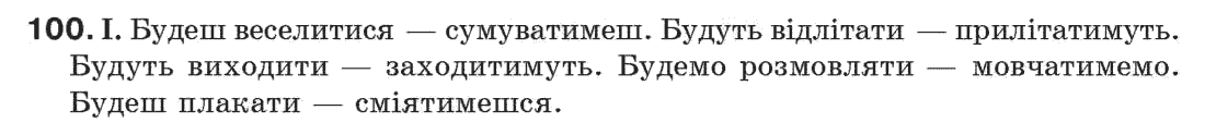 Рідна мова 7 клас М.I. Пентилюк, I.В. Гайдаєнко Задание 100