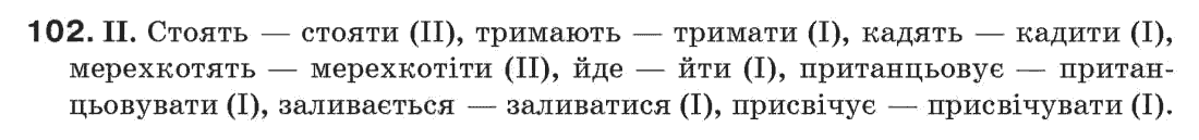 Рідна мова 7 клас М.I. Пентилюк, I.В. Гайдаєнко Задание 102